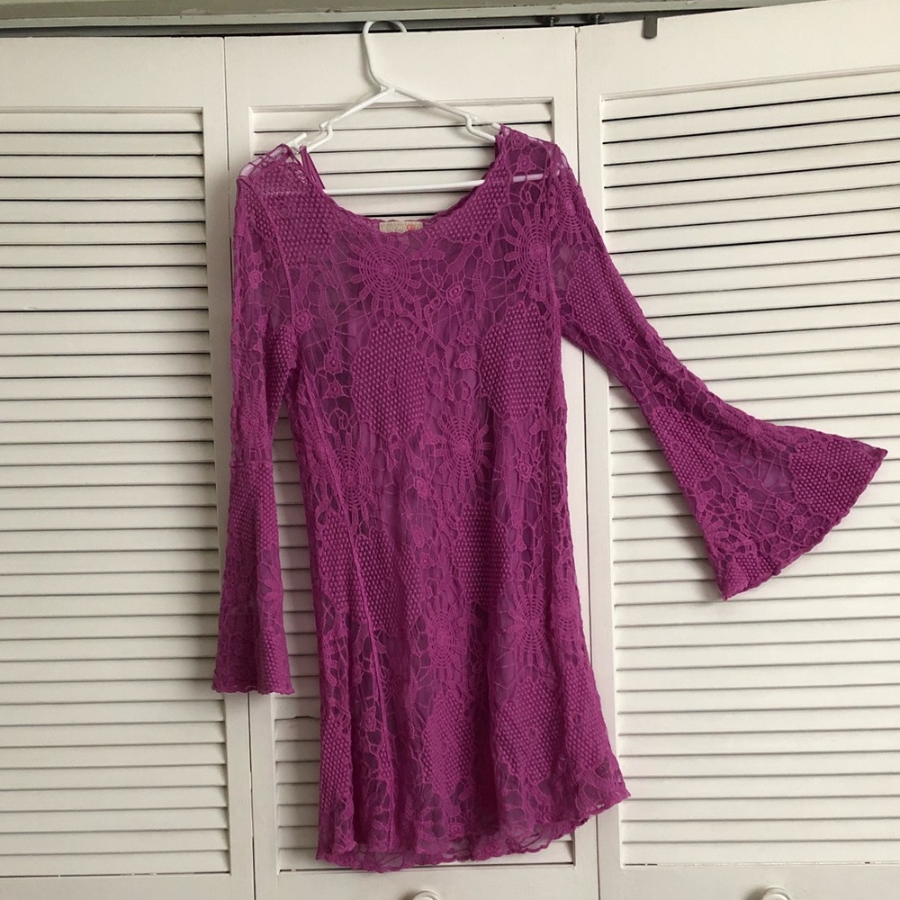 Purple dress